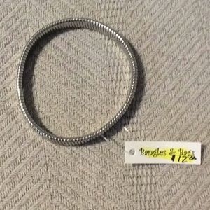 Silver stretch bracelet
